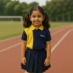 Comfortable, durable house uniforms designed for active primary students in Mumbai.
